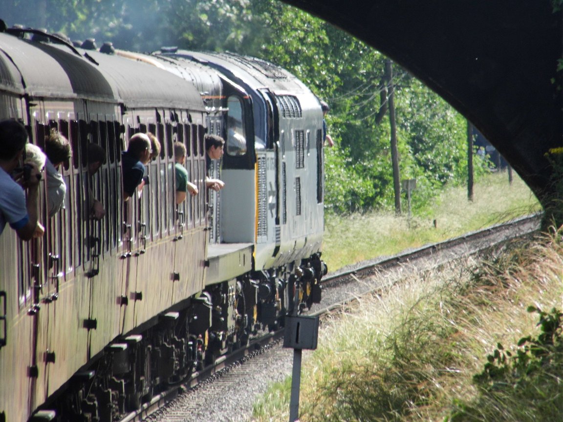 Cab of 60008 Dwight D. Eisenhower, Sat 28/12/2013. 