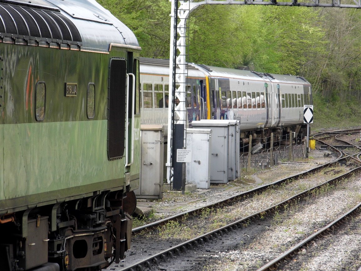 Nameplates for A4 60011 Empire of India and A2 60500 Edward Thompson, Sat 28/12/2013. 