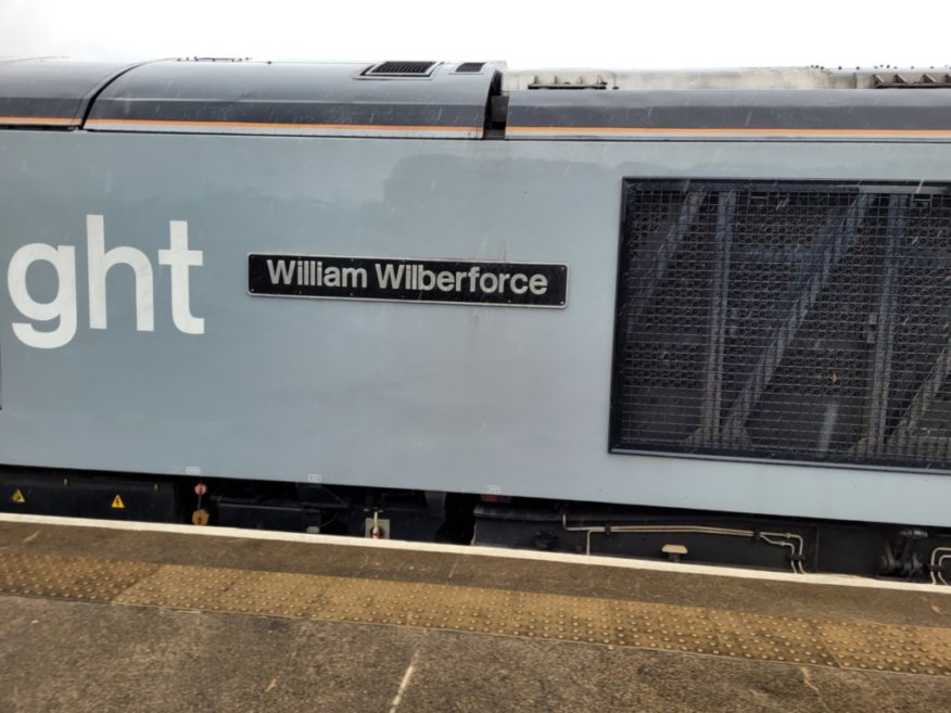 Papyrus nameplate for the record breaking A3 2750 which did 108 mph, Sat 28/12/2013. 