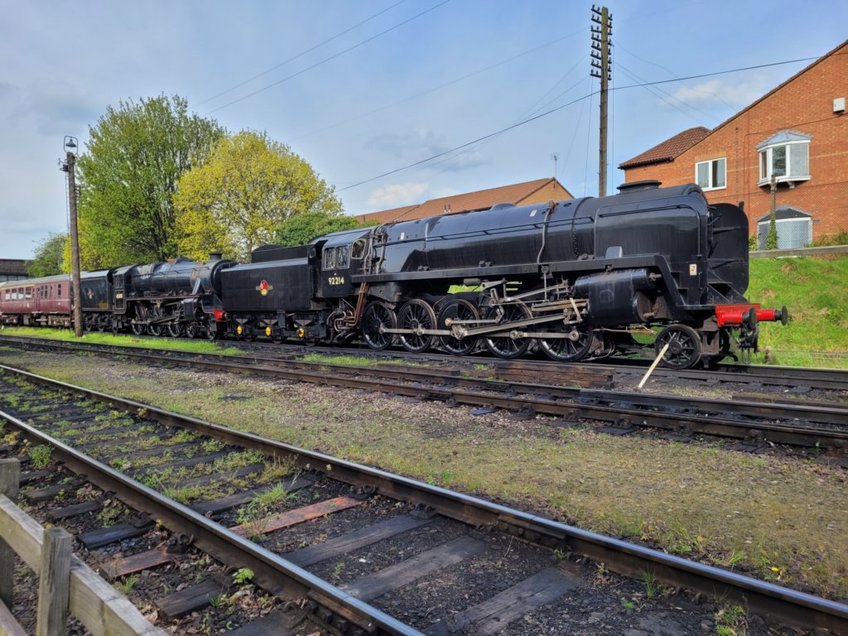 LNER D49 Shire pioneer 234/2700/62700 Yorkshire, Sat 28/12/2013. 