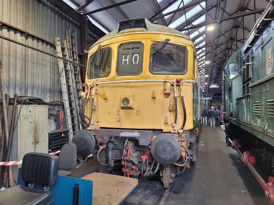 Class 20 pioneer D8000, Sat 28/12/2013..