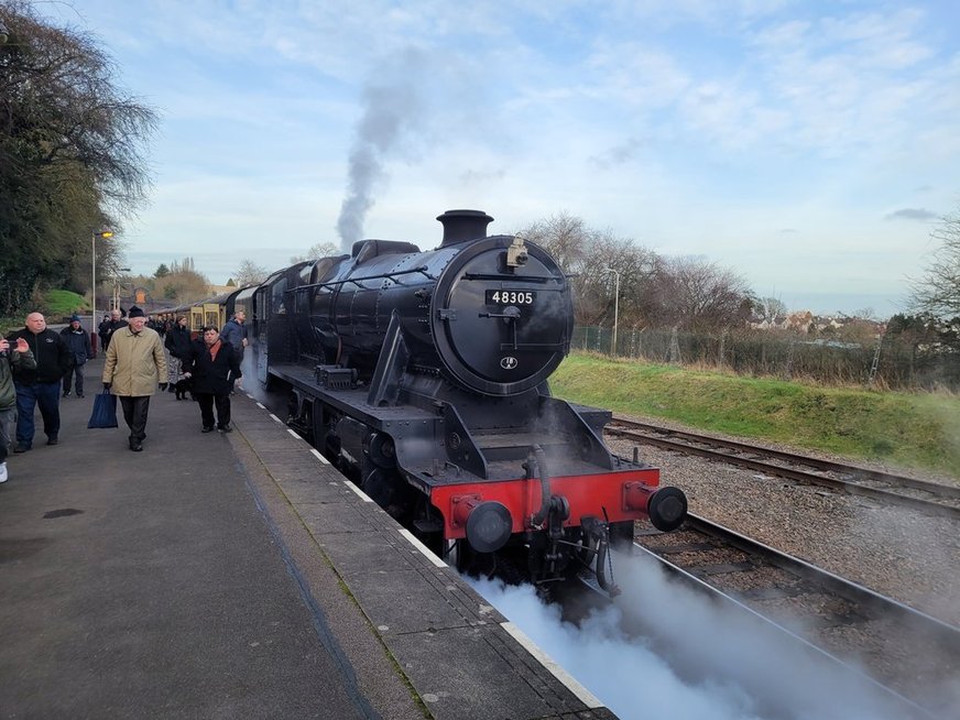 103 Flying Scotsman, Sat 28/12/2013. 