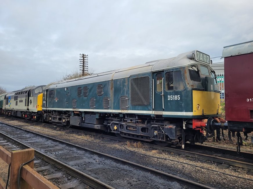 Cab of 60008 Dwight D. Eisenhower, Sat 28/12/2013. 