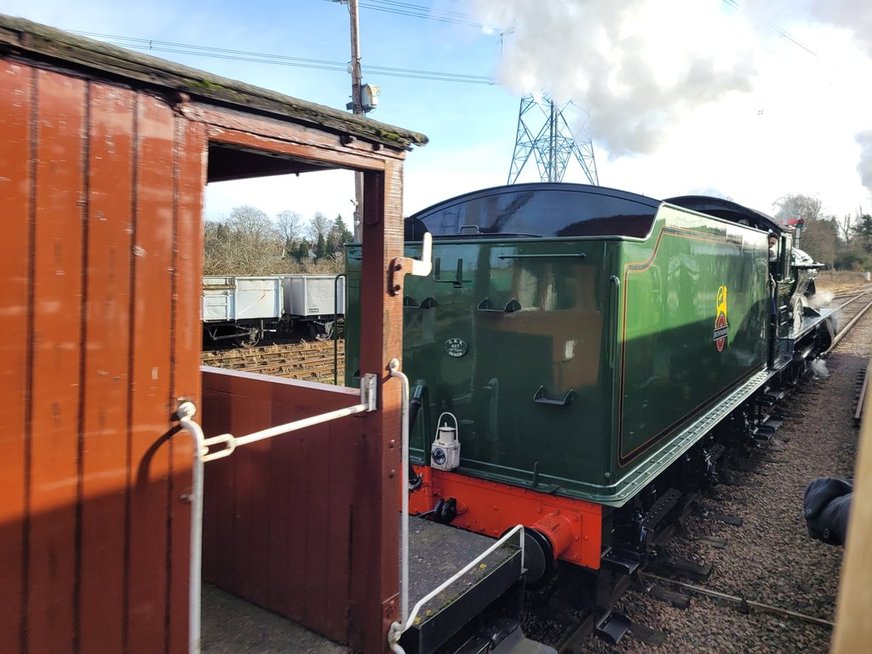 LNER D49 Shire pioneer 234/2700/62700 Yorkshire, Sat 28/12/2013.