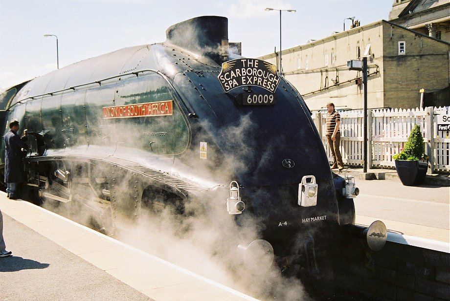 60009 Union of South Africa at Scarborough. Thursday 09/08/2007.