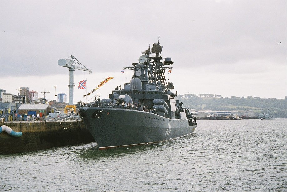 Udaloy II class Admiral Chabanenko at Devonport Navy Days 2006.