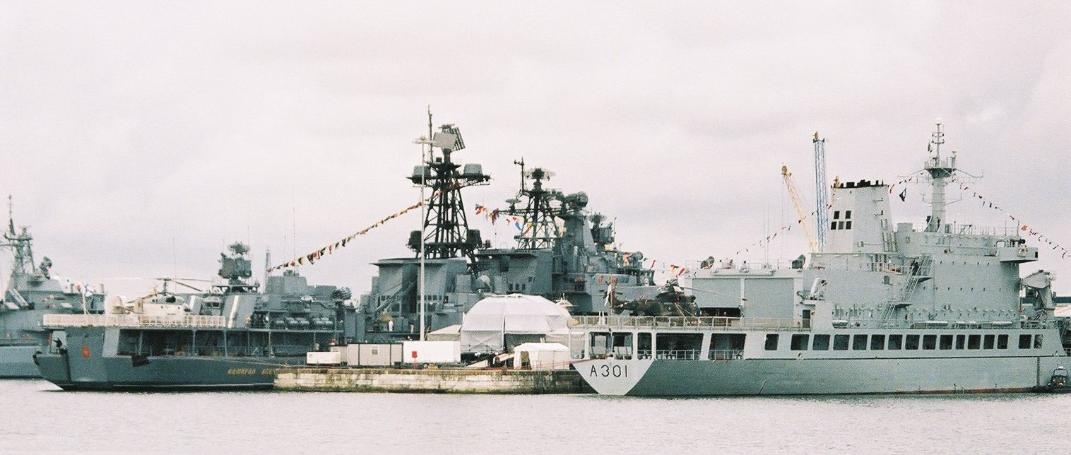 Admiral Levchenko 605, Trafalgar 200, Portsmouth July 2005. 