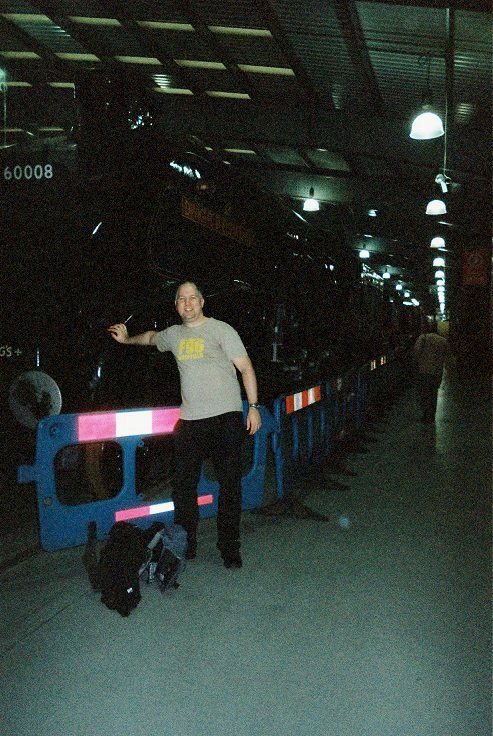 60008 Dwight D Eisenhower and me. Thursday 25/10/2012.