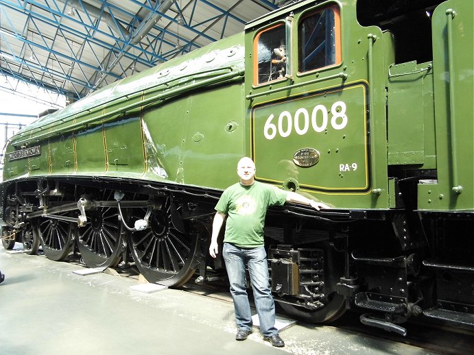 60008 Dwight D Eisenhower and me. Thursday 16/05/2013.