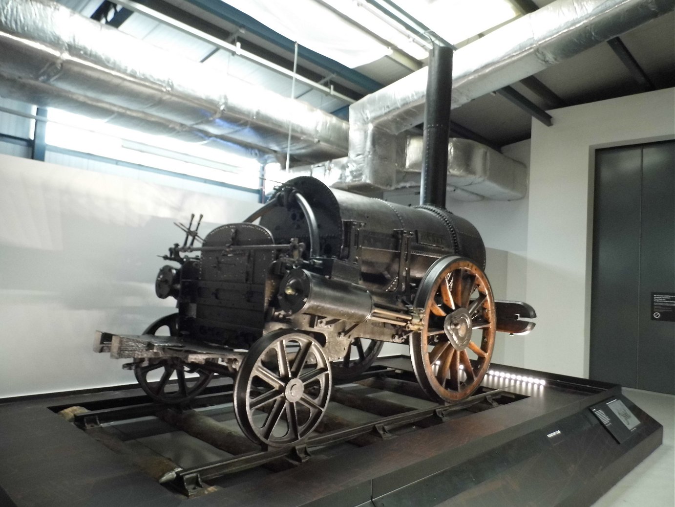 Rocket at the National Raiway Museum, Thurs 27/05/2021.