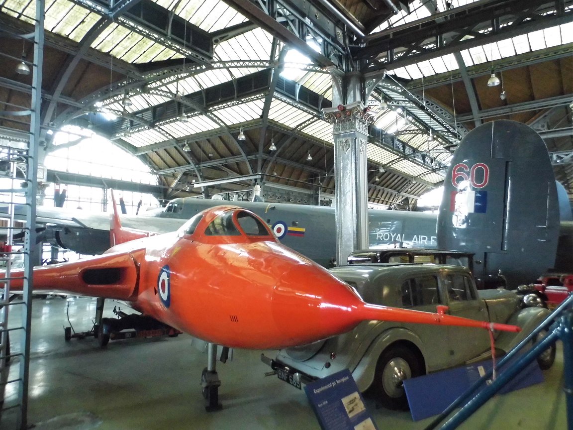 RAF Avro 707A - Vulcan proof of concept aircraft, Museum of Science and Industry, Manchester, 8th October 2015.