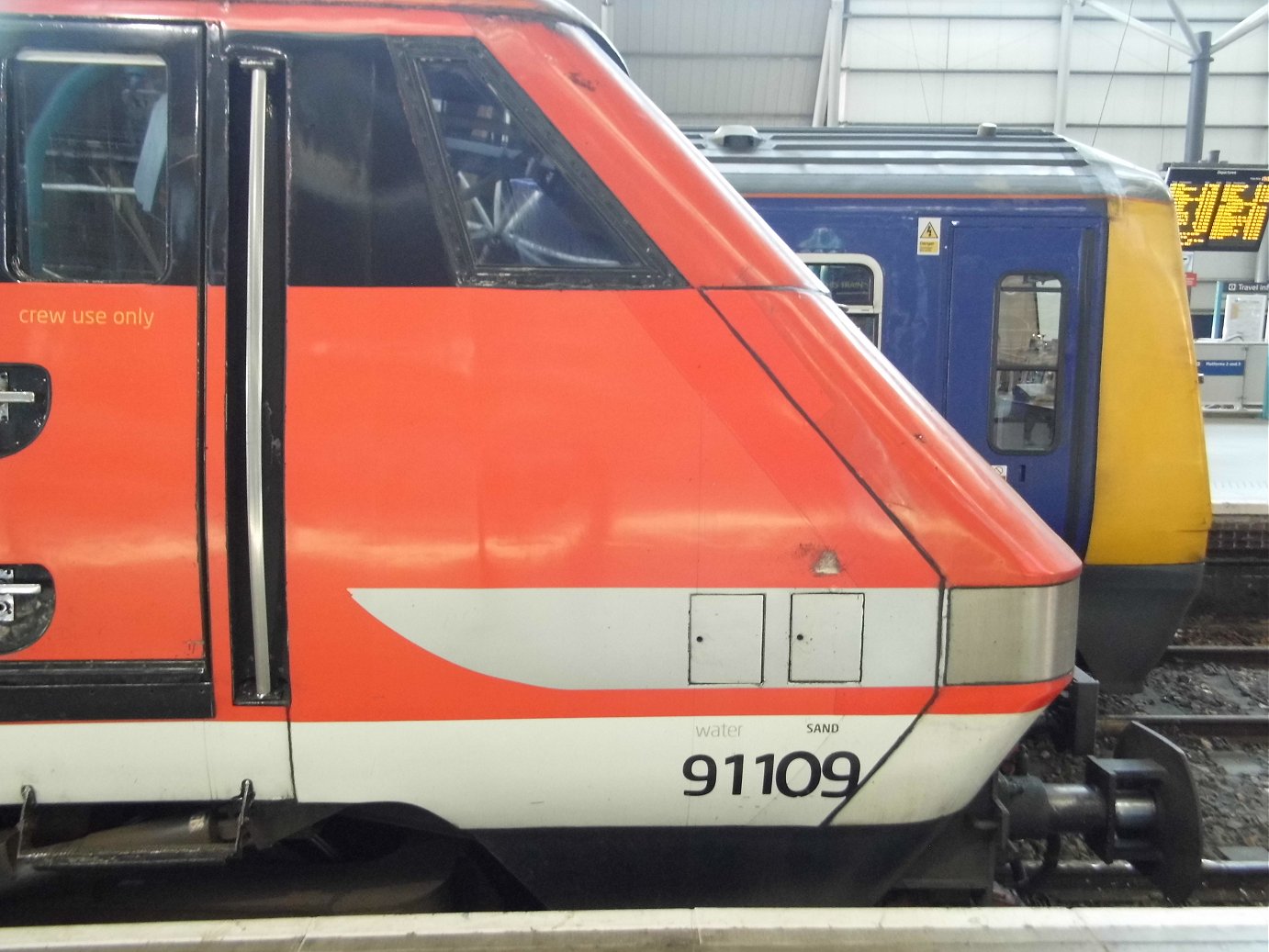 34A King's Cross Top Shed plate, Sat 28/12/2013. 