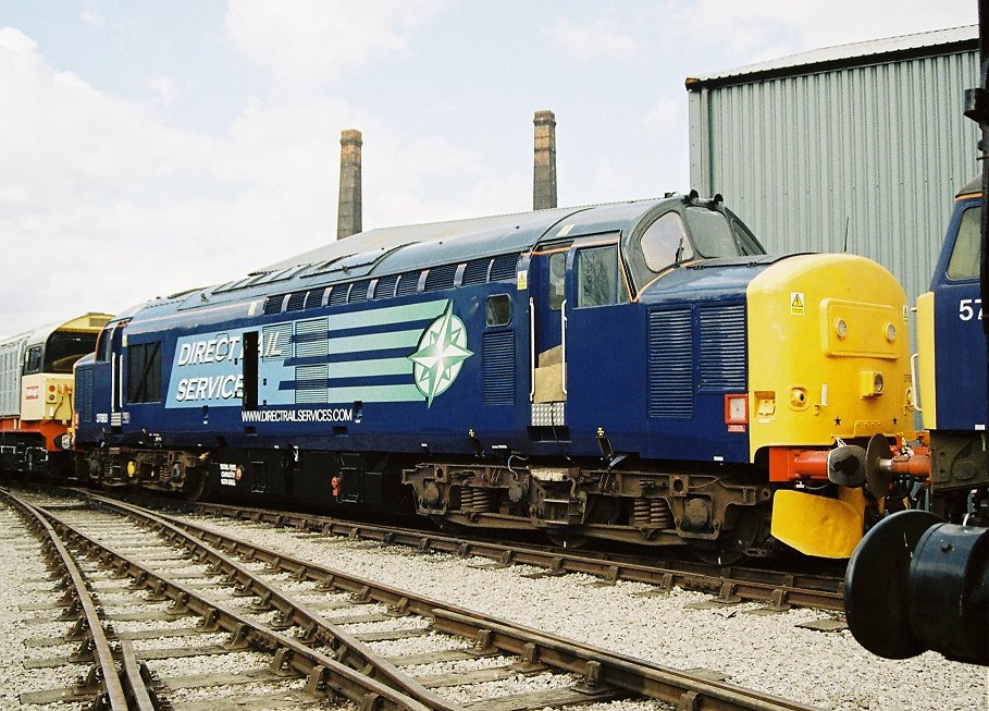 37683 fresh in Direct Rail Services livery.
