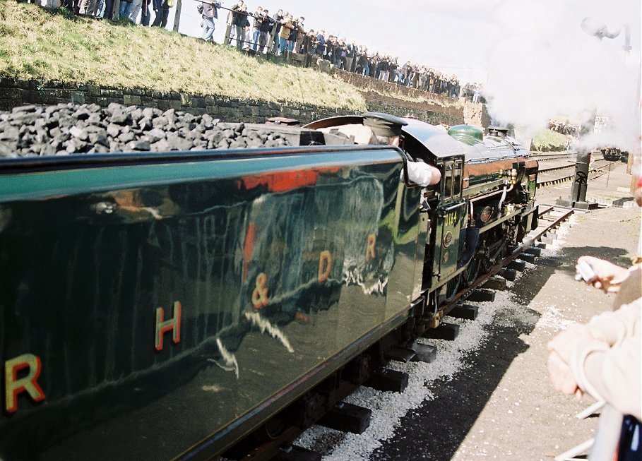 Romney, Hythe and Dymchurch locomotive 60164 Typhoon.