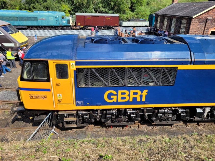 Cab of 60008 Dwight D. Eisenhower, Sat 28/12/2013. 