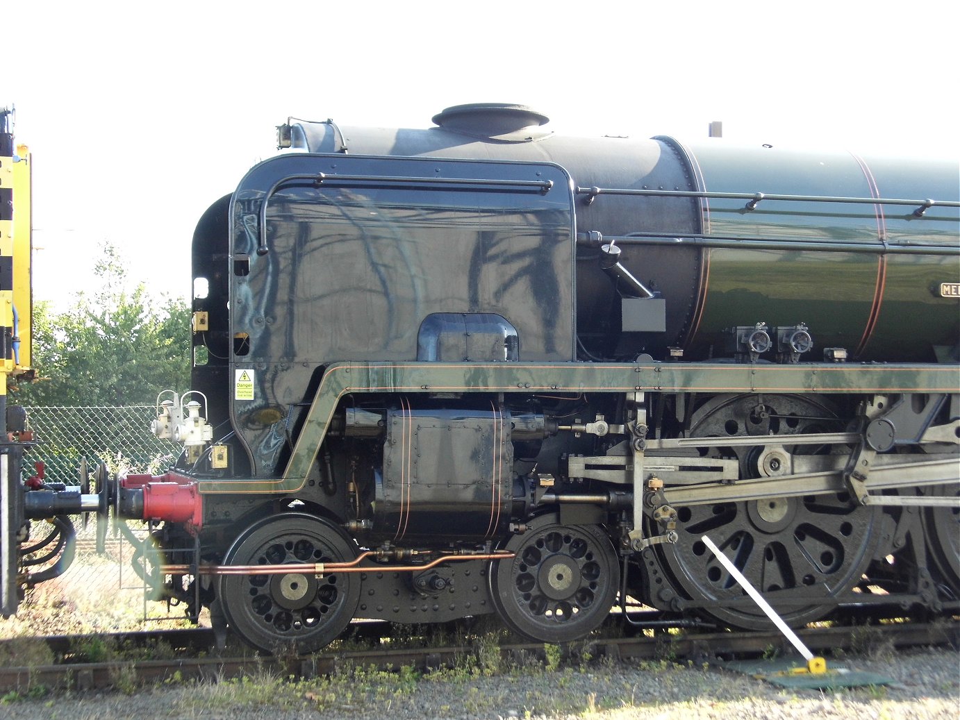 46115 Scots Guardsman on the Scarborough Spa Express, Wed 31/7/2013.