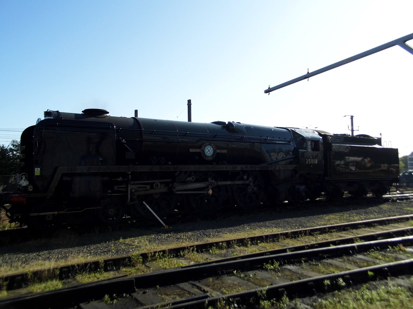 46115 Scots Guardsman on the Scarborough Spa Express, Wed 31/7/2013.