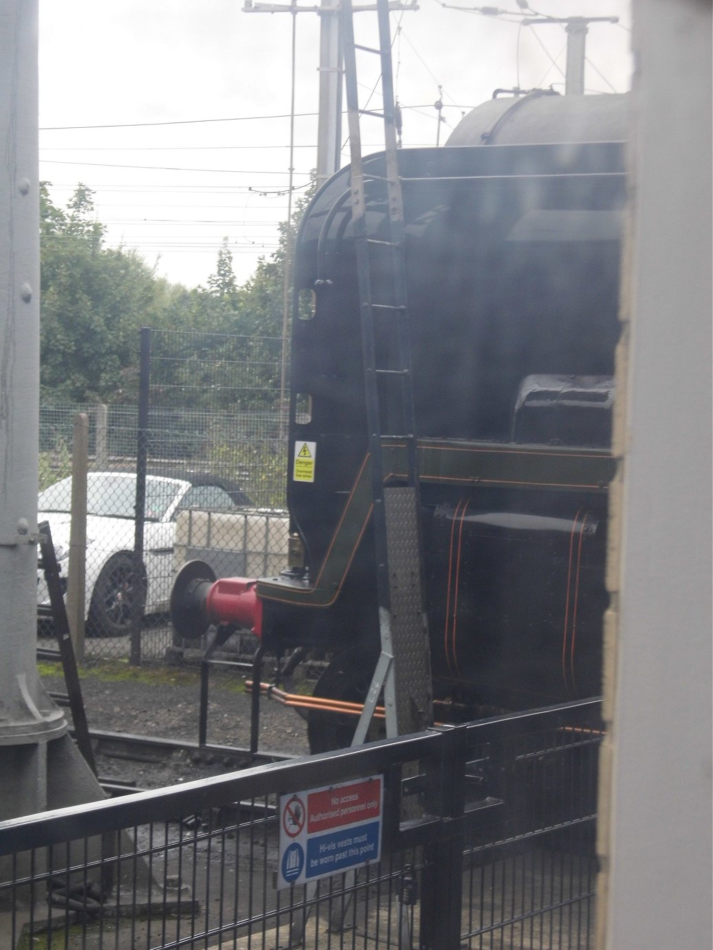 46115 Scots Guardsman on the Scarborough Spa Express, Wed 31/7/2013.