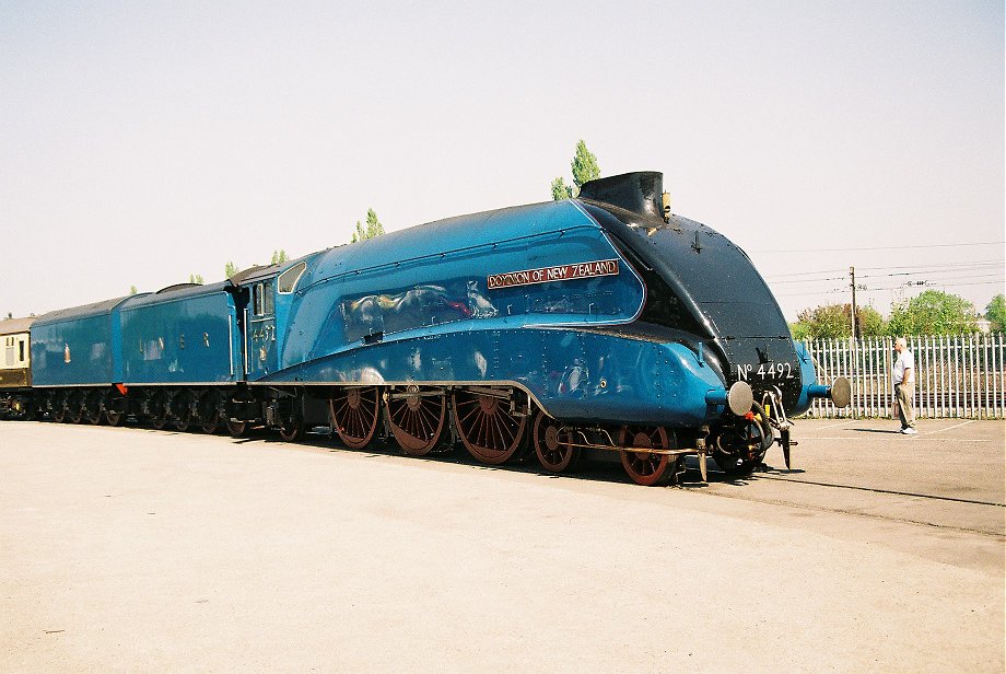 60019 Bittern as 4492 Dominion of New Zealand at the NRM, Wed 20/4/2011. 