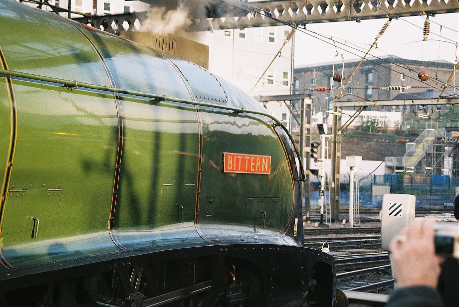 60019 Bittern at London King's Cross. 30/09/2010.