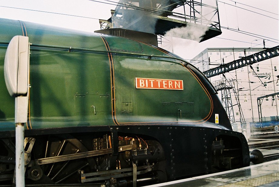 60019 Bittern at London King's Cross. 30/09/2010.