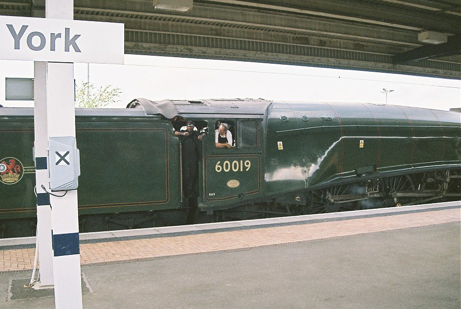 60019 Bittern at York. 30/09/2010.