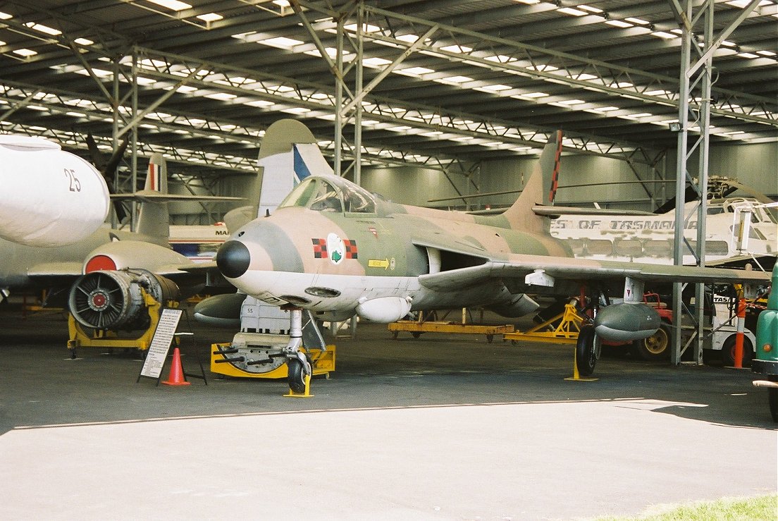 Hawker Hunter, Caloundra Air Museum 2007.