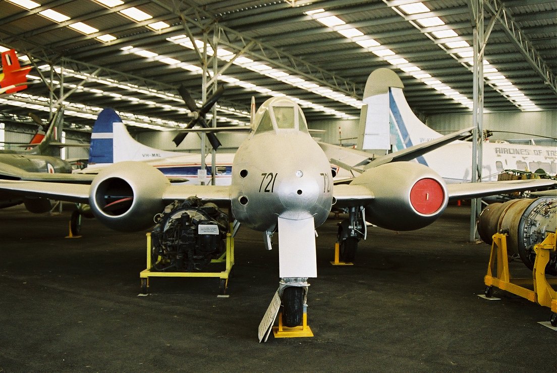 Gloster Meteor, Caloundra Air Museum 2007.