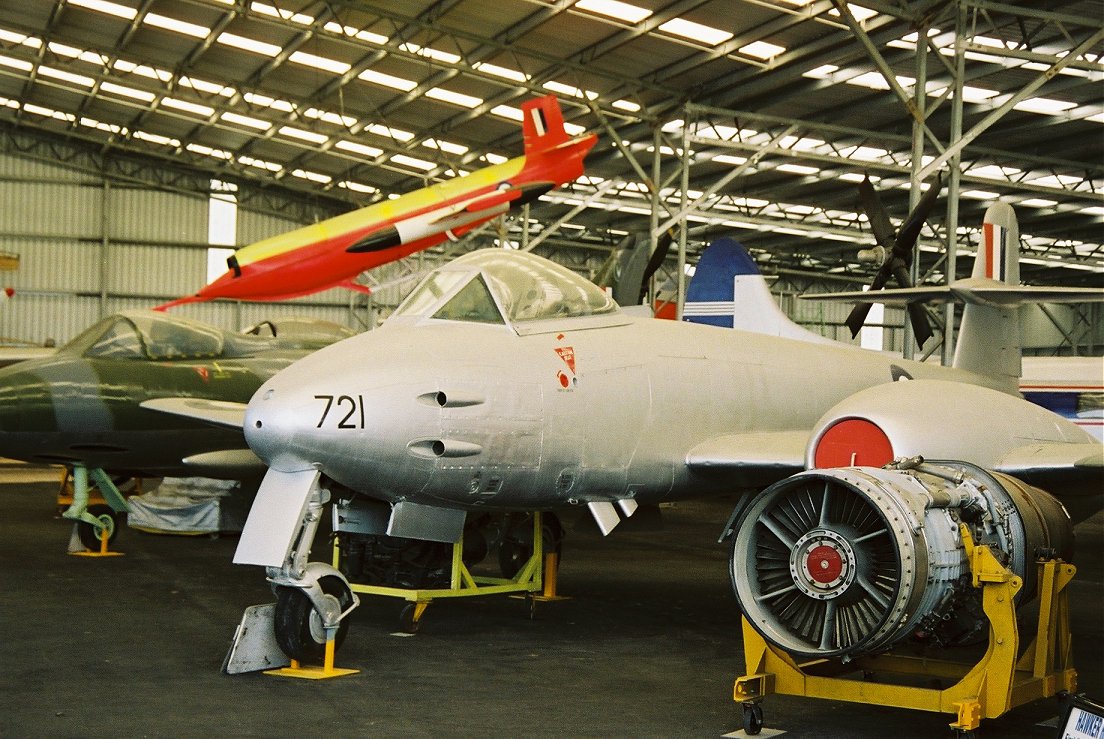 Gloster Meteor, Caloundra Air Museum 2007.
