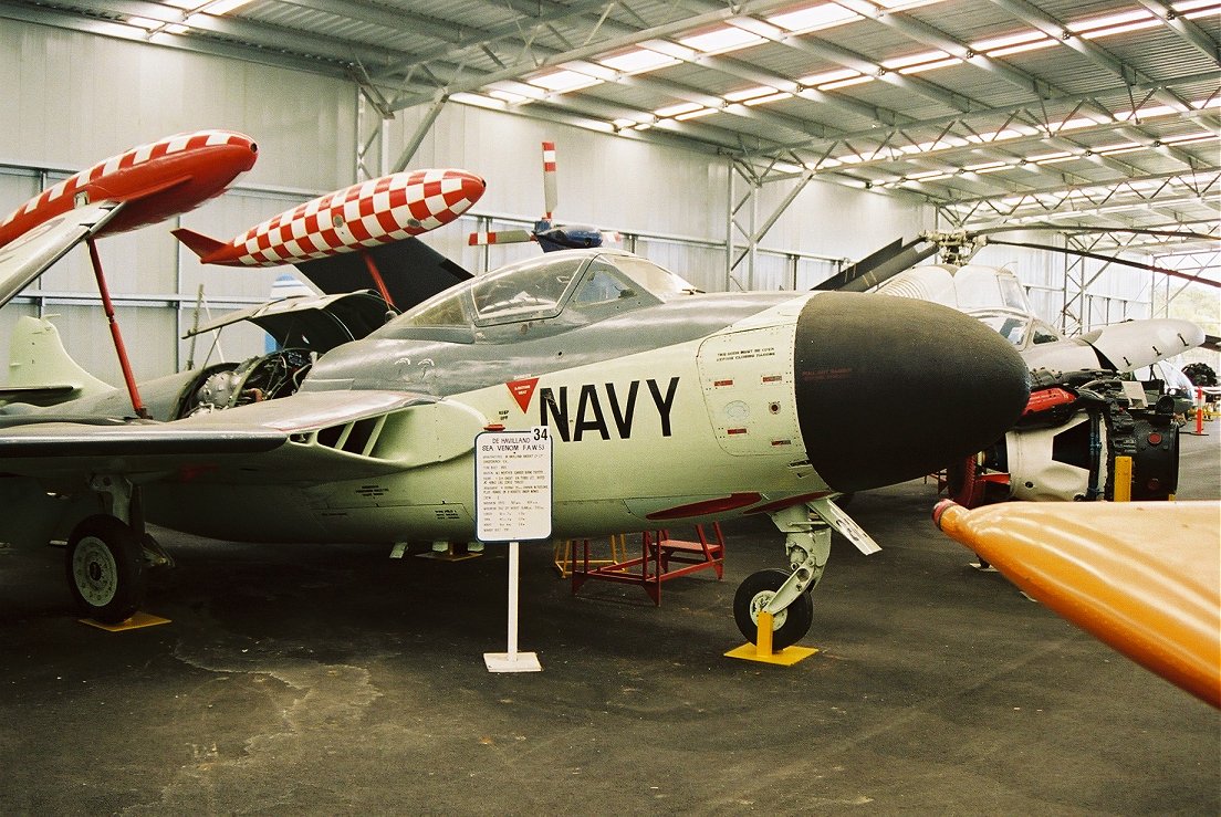 DeHavilland Sea Venom, Caloundra Air Museum 2007.