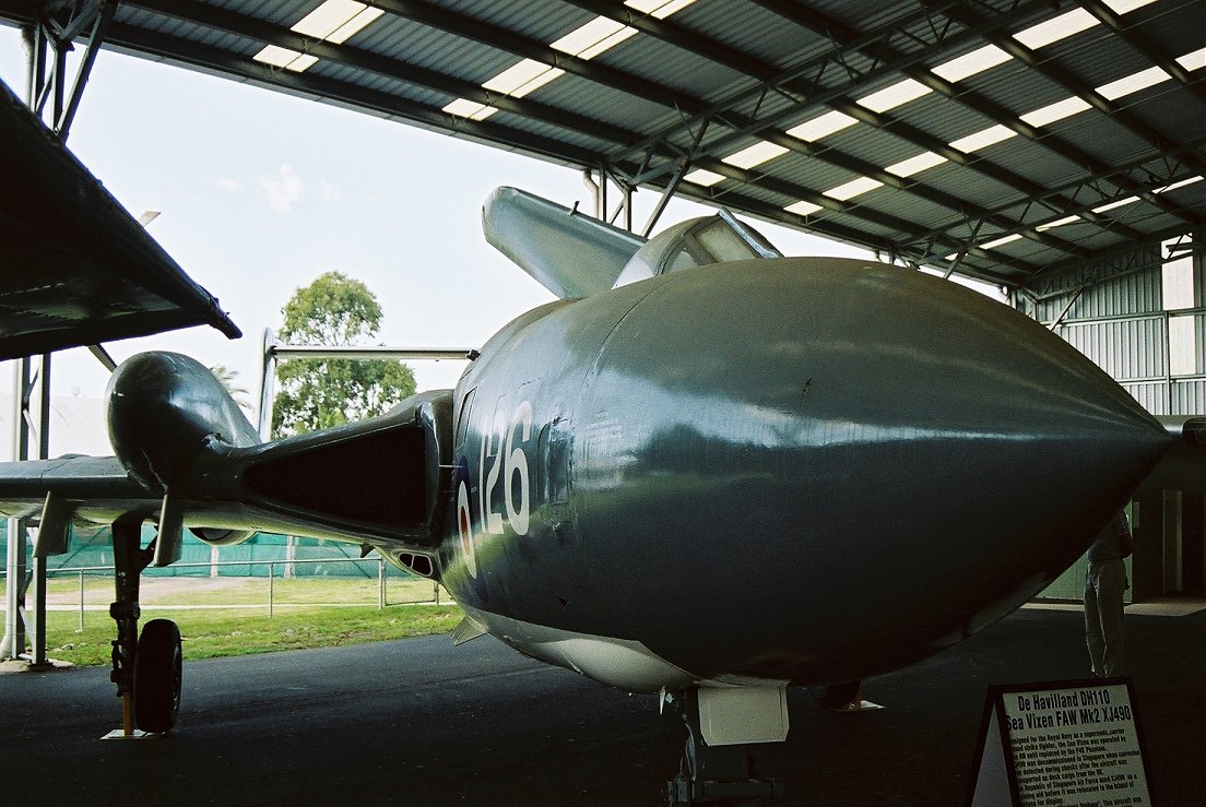 DeHavilland Sea Vixen, Caloundra Air Museum 2007.