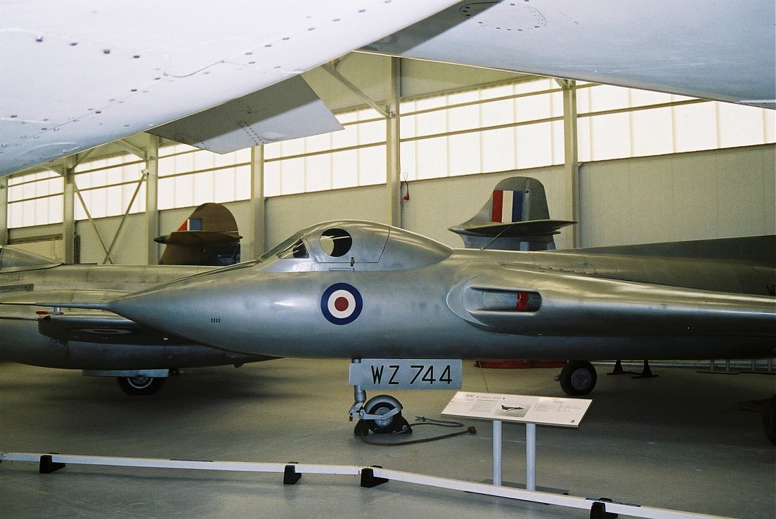 RAF Avro 707C - Vulcan proof of concept aircraft, RAF Cosford, 2006.