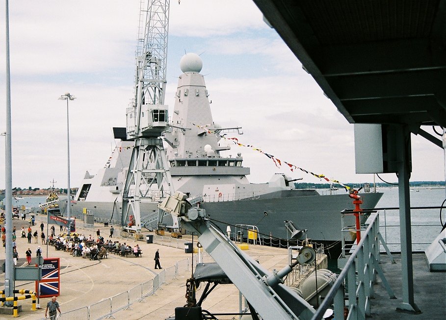 River class Offshore Patrol Vessel HMS Tyne P281, Portsmouth 2010.