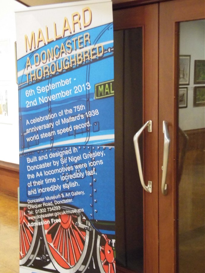 Mallard: a Doncaster thoroughbred exhibition, Wed 11/9/2013. 