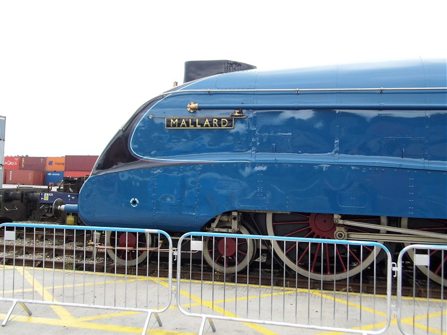 Mallard smokebox profile, Sun 15/9/2013. 