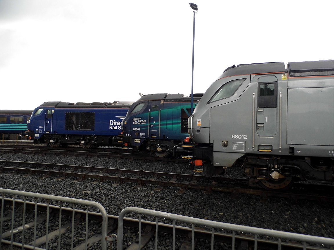 Nameplates for A4 60011 Empire of India and A2 60500 Edward Thompson, Sat 28/12/2013. 