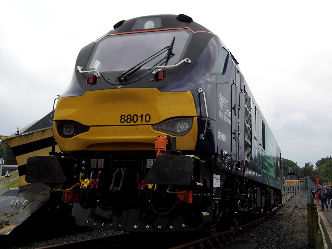 Smokebox number of 60008 Dwight D. Eisenhower, Sat 28/12/2013. 