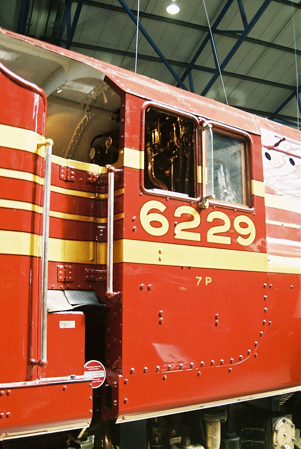 6229 Duchess of Hamilton at NRM, York Wed 20/4/11. 