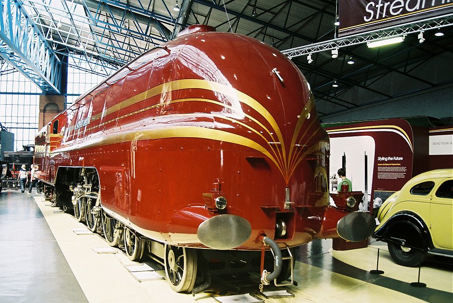 6229 Duchess of Hamilton at NRM, York Wed 20/4/11. 