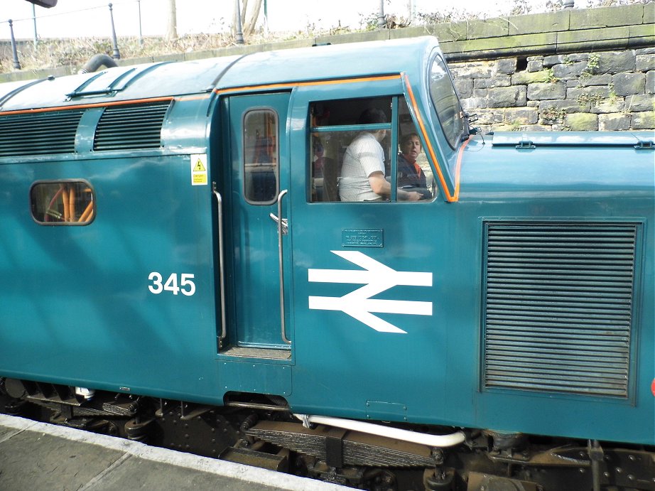 Nameplates for A4 60011 Empire of India and A2 60500 Edward Thompson, Sat 28/12/2013. 