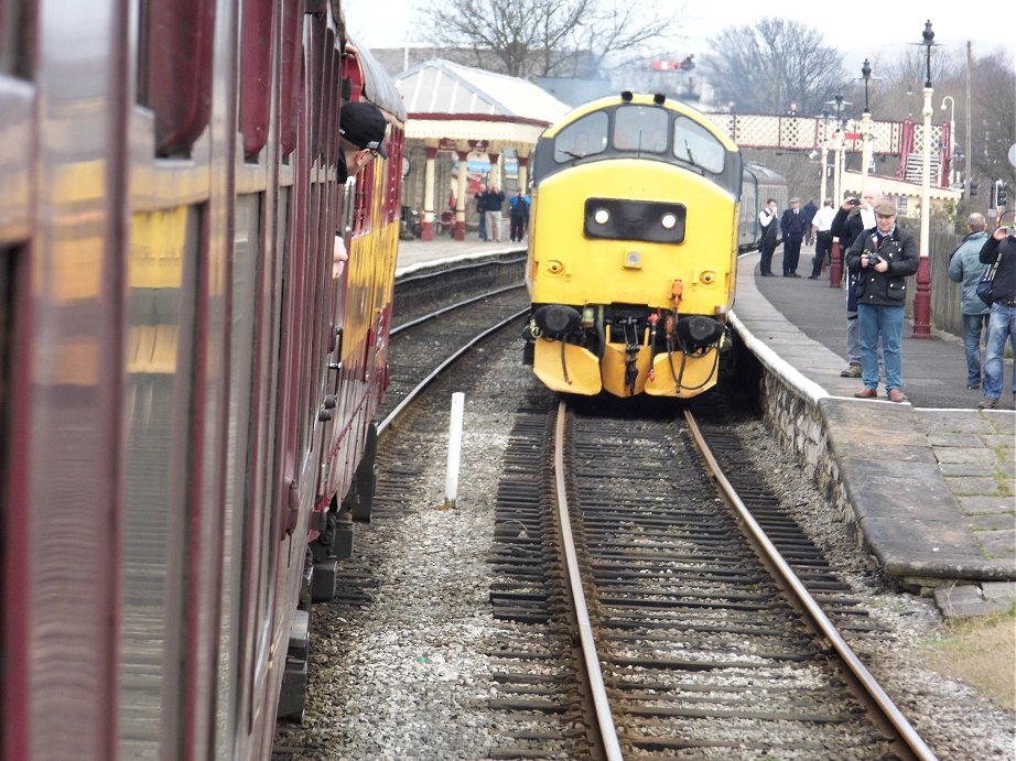 60008 Dwight D. Eisenhower, Sat 28/12/2013. 