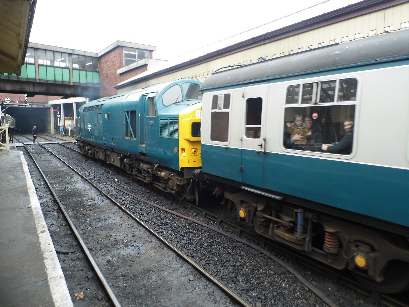 4468 Mallard, Sat 28/12/2013. 