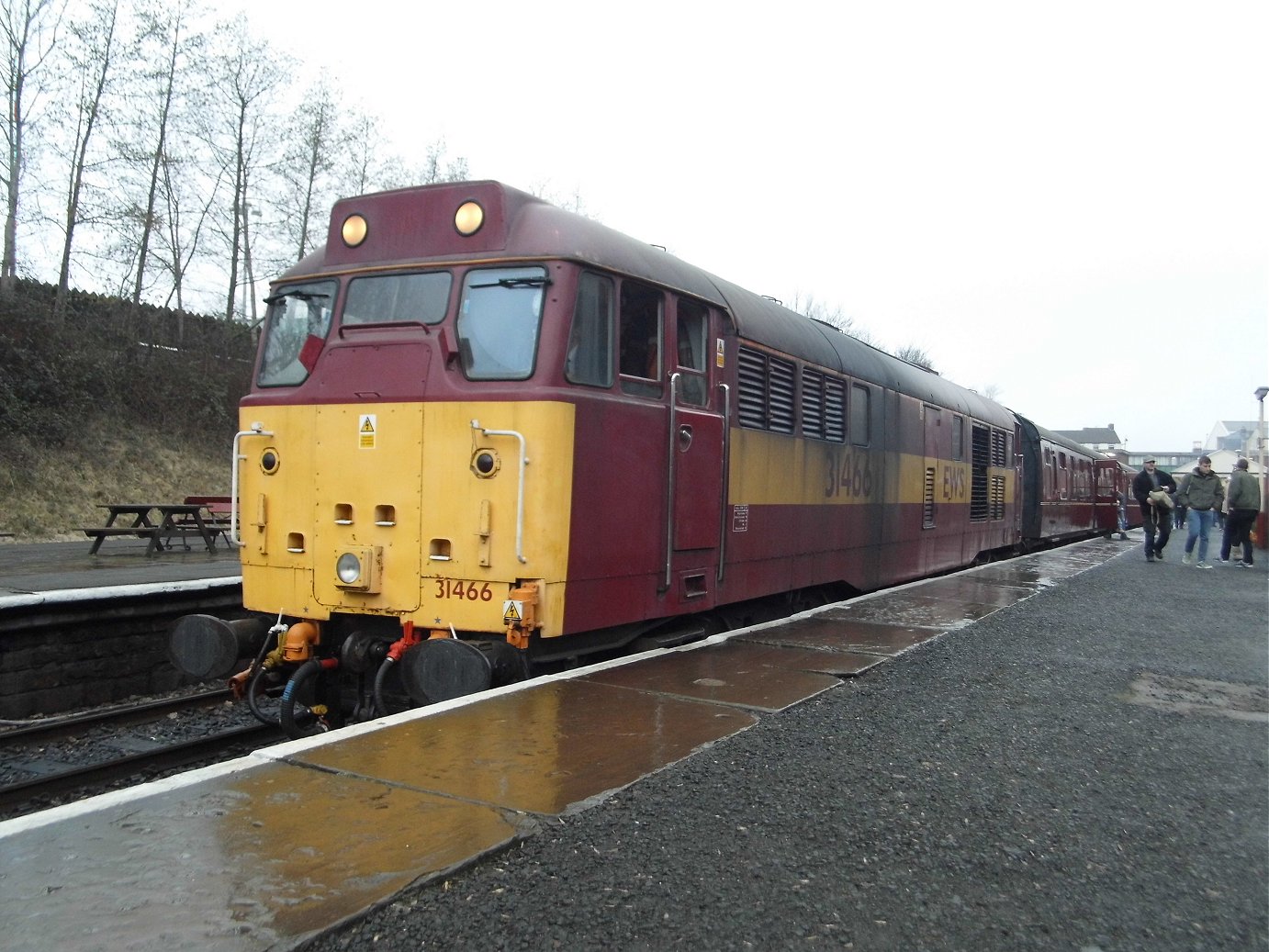 LNER D49 Shire pioneer 234/2700/62700 Yorkshire, Sat 28/12/2013. 