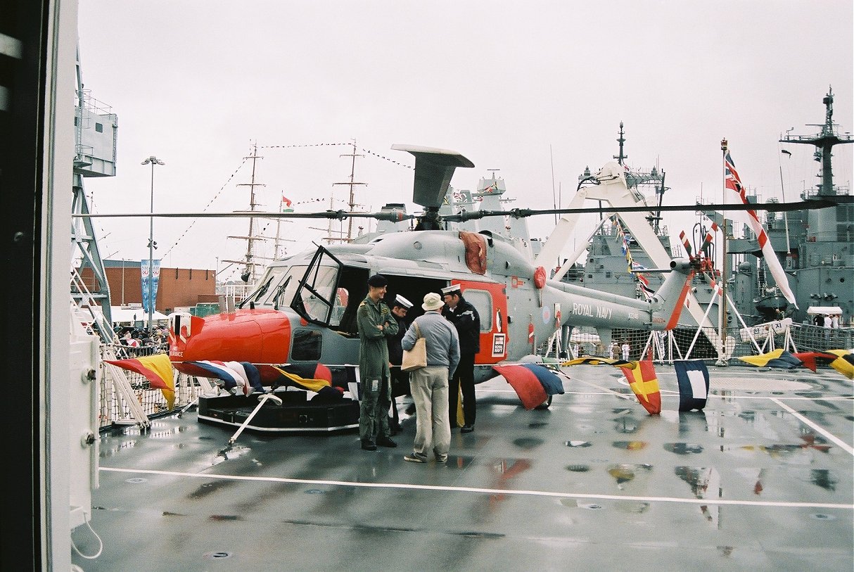 Survey vessel H.M.S. Endurance at Portsmouth Navy Days 1998