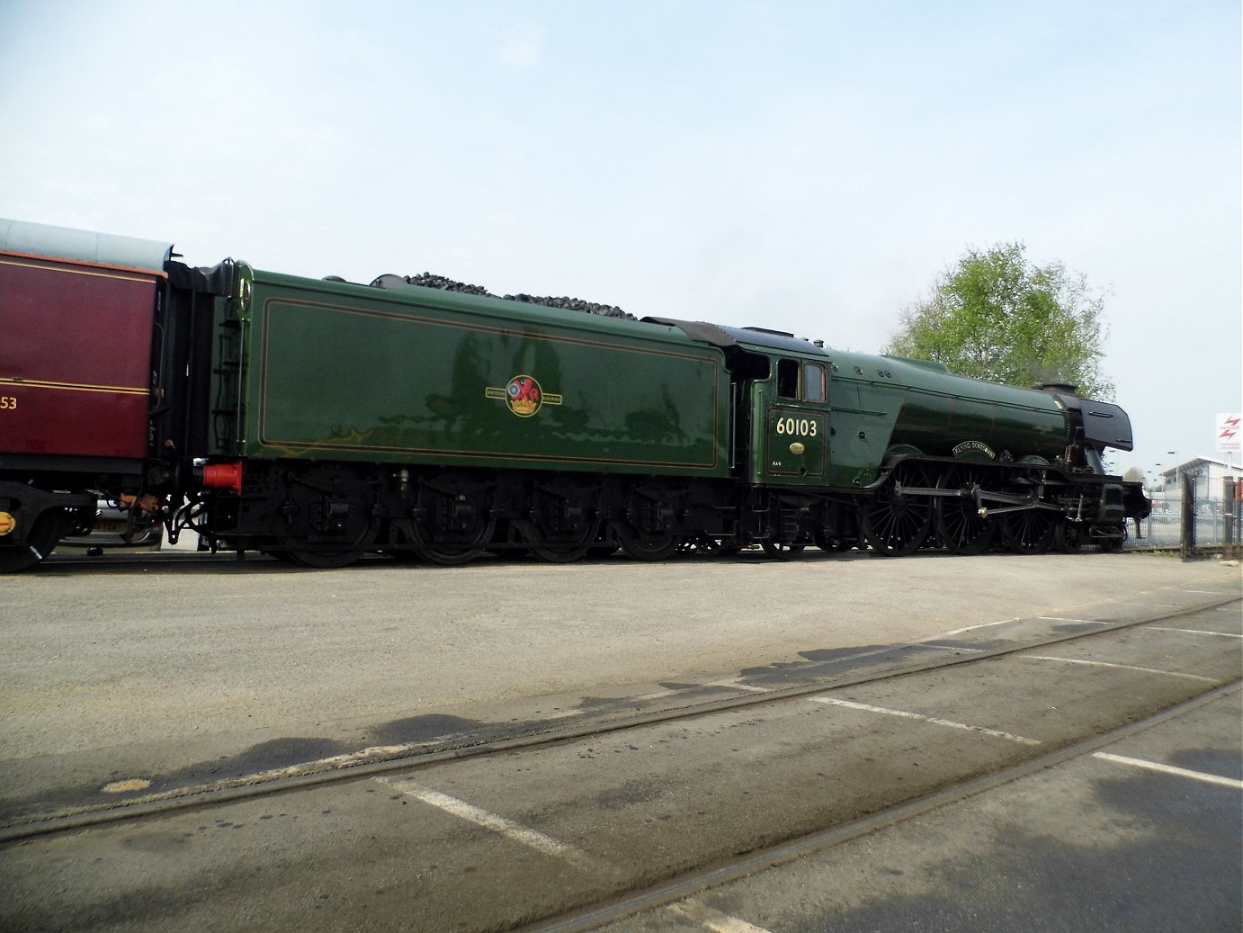 103 Flying Scotsman, Sat 28/12/2013. 