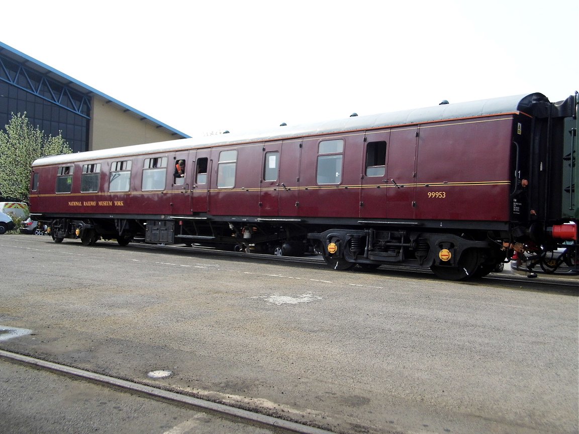 Smokebox number of 60008 Dwight D. Eisenhower, Sat 28/12/2013. 