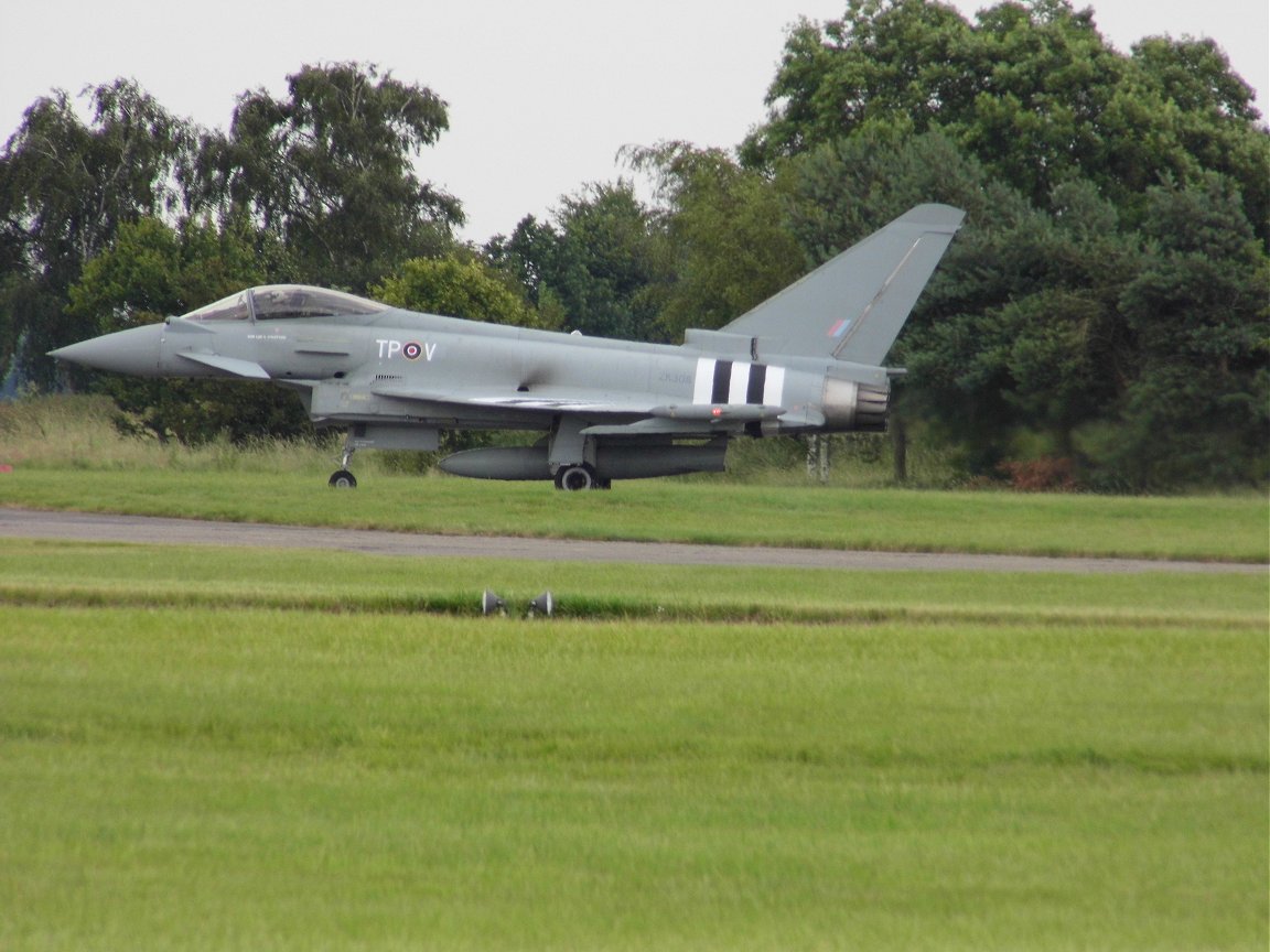 Eurofighter FGR4, RAF Waddington 6th July 2014