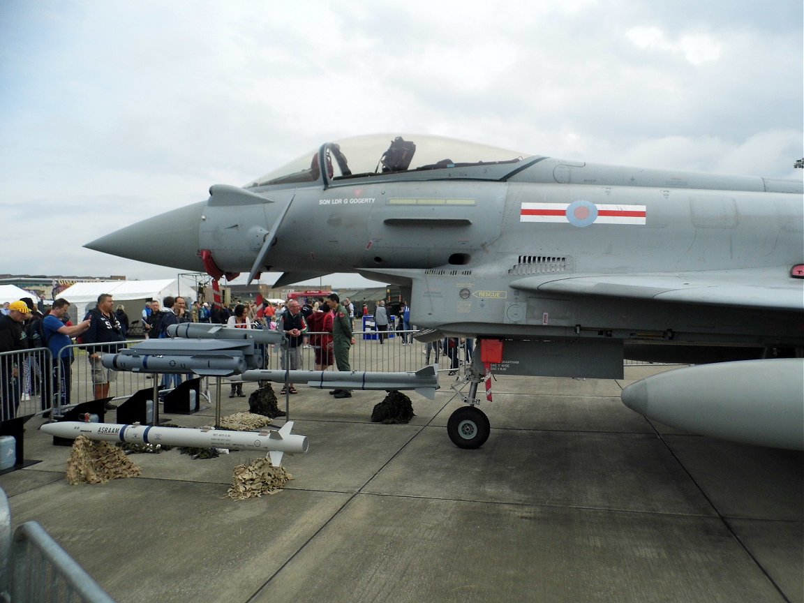 41(R) squadron Typhoon FGR4, RAF Waddington July 6th 2014