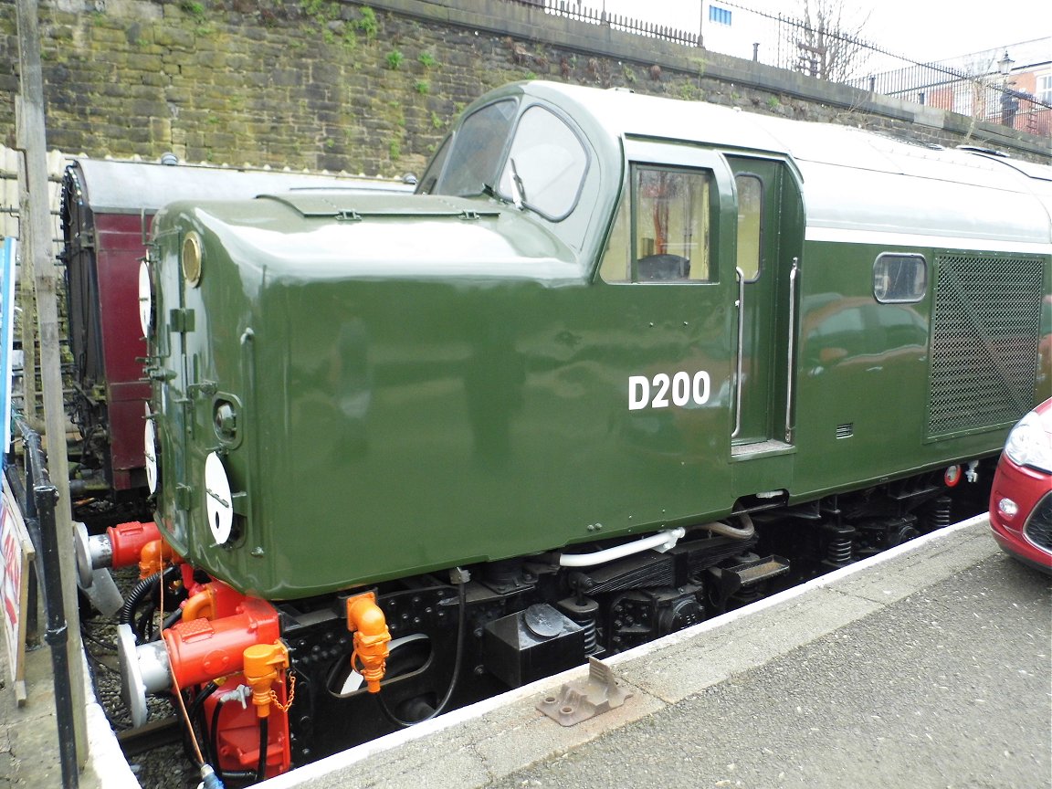 Cab of 60008 Dwight D. Eisenhower, Sat 28/12/2013. 