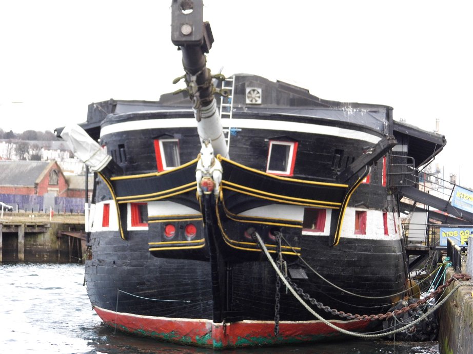 Frigate Unicorn visit - Dundee Docks Sat 28/03/2015